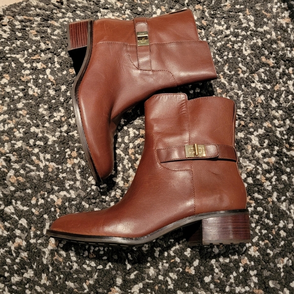 Cole Haan Shoes - Cole Haan Kinley Short Ankle Boot Size 9B Brown
